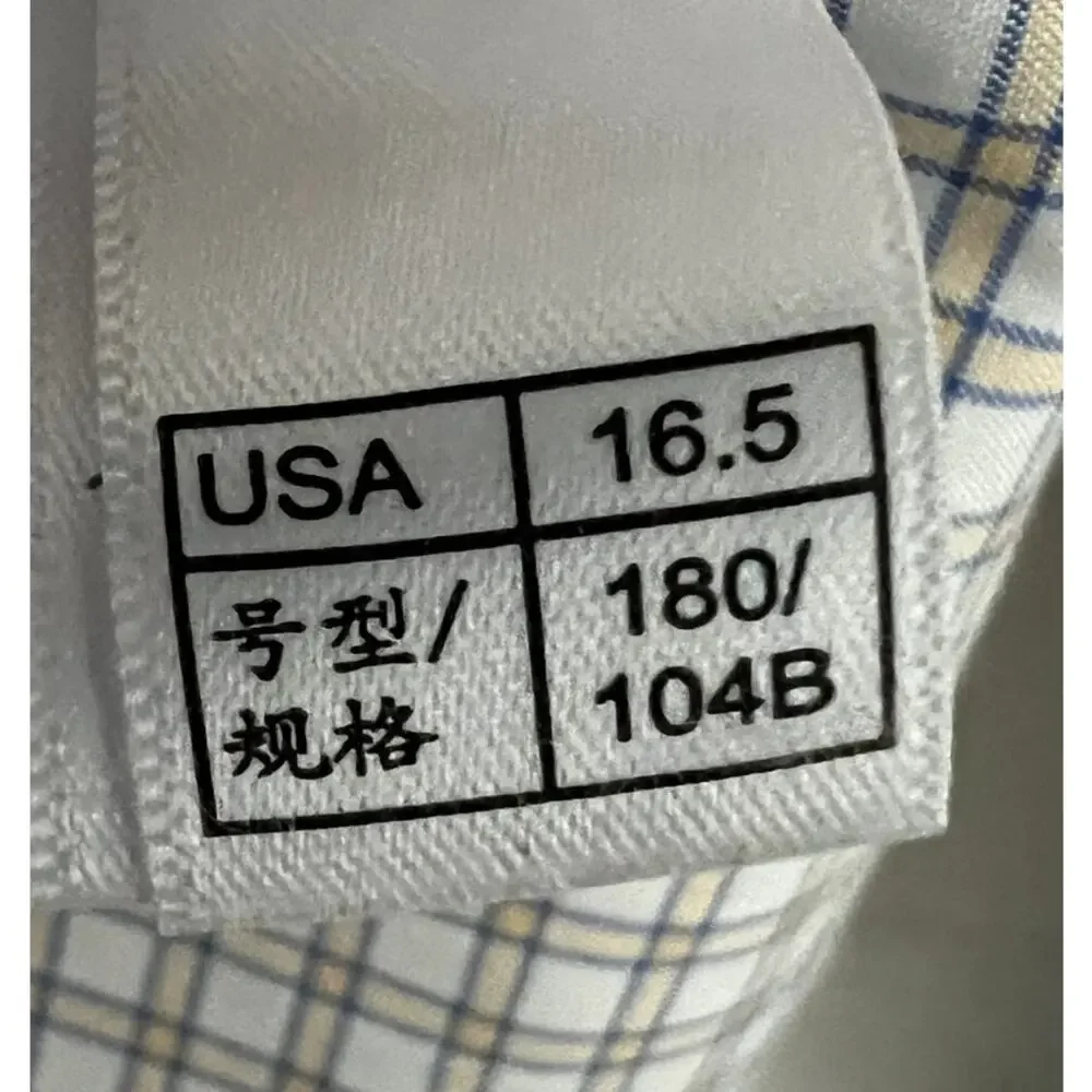 Brooks Bros. Plaid Button Up Shirt Traditional Size 16 1/2-35 Supima Cotton NWOT - Picture 7 of 8